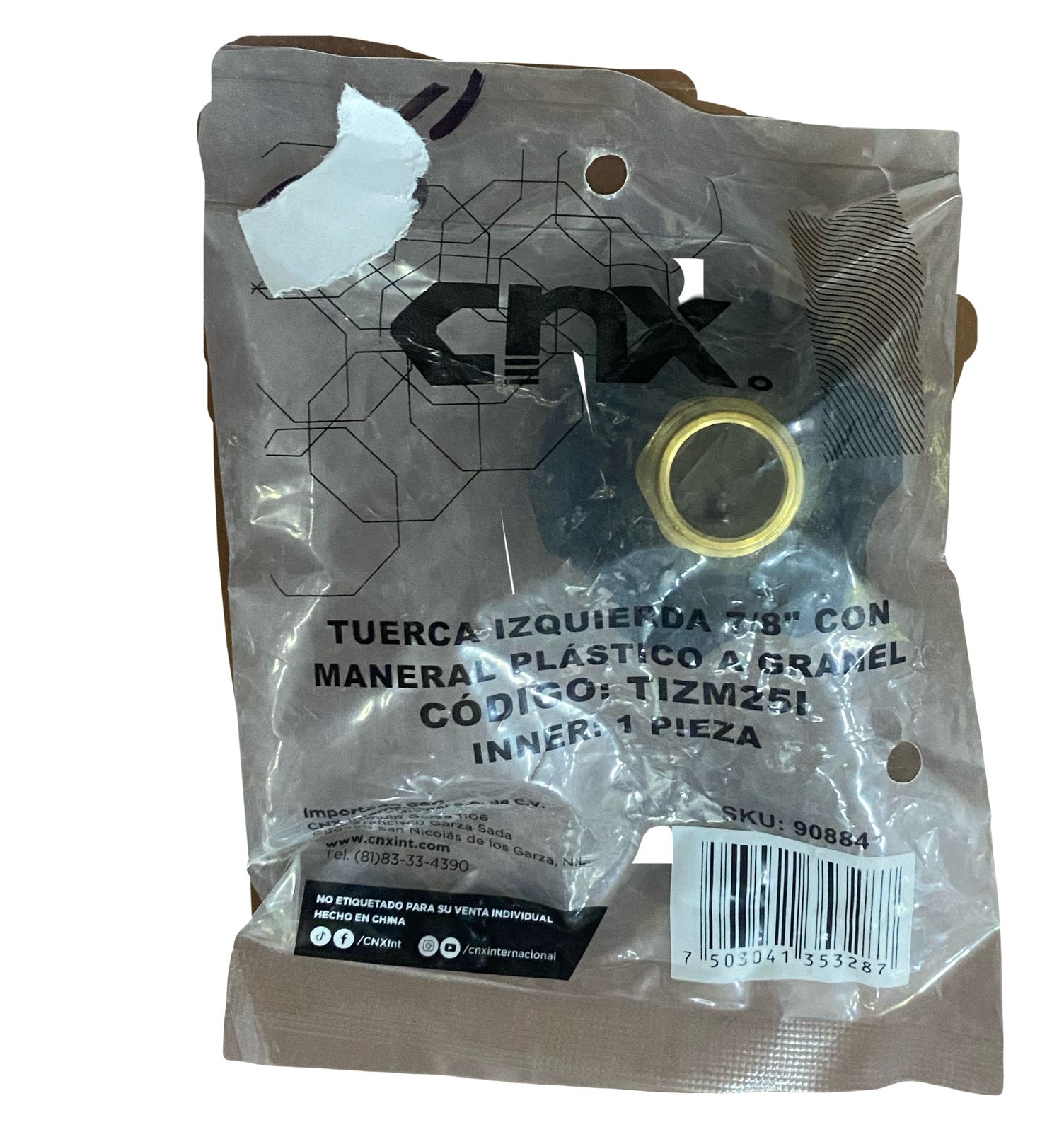 Tuerca Izquierda Con Maneral