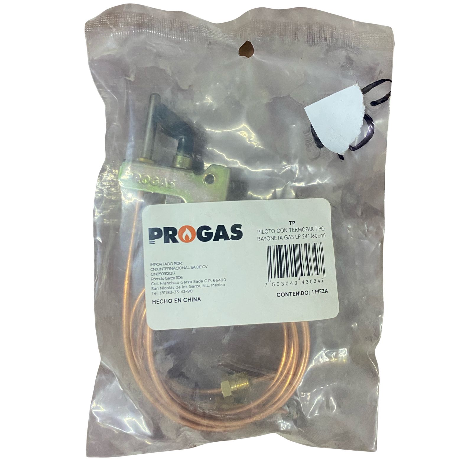 Piloto Con Termopar Para Gas LP