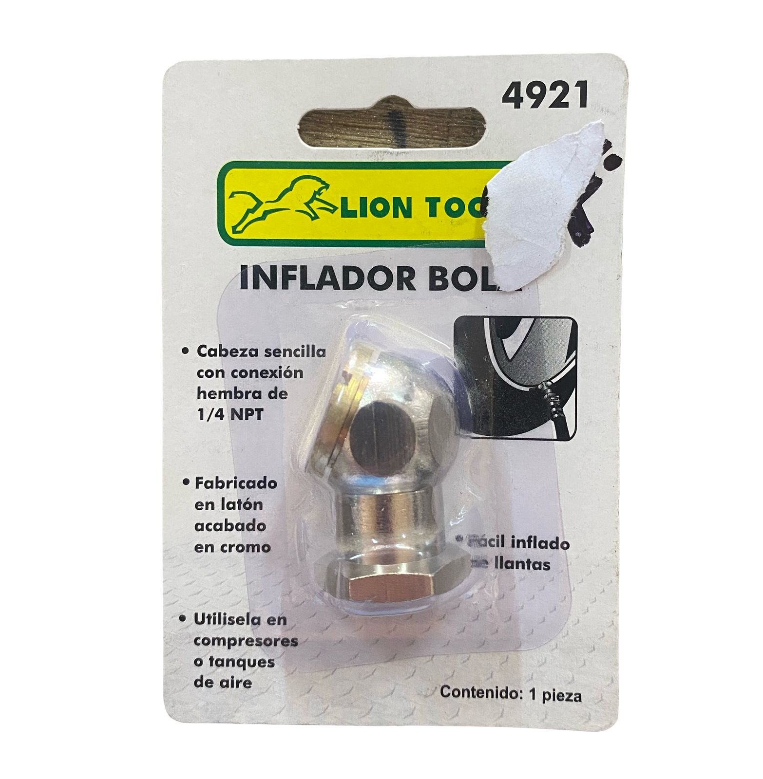Inflador De Bola 1/4